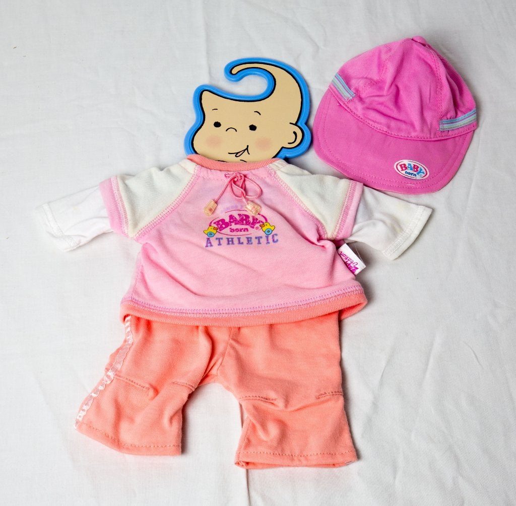 Baby born sportief kledingsetje nieuw!, Ophalen of Verzenden, Nieuw, Babypop