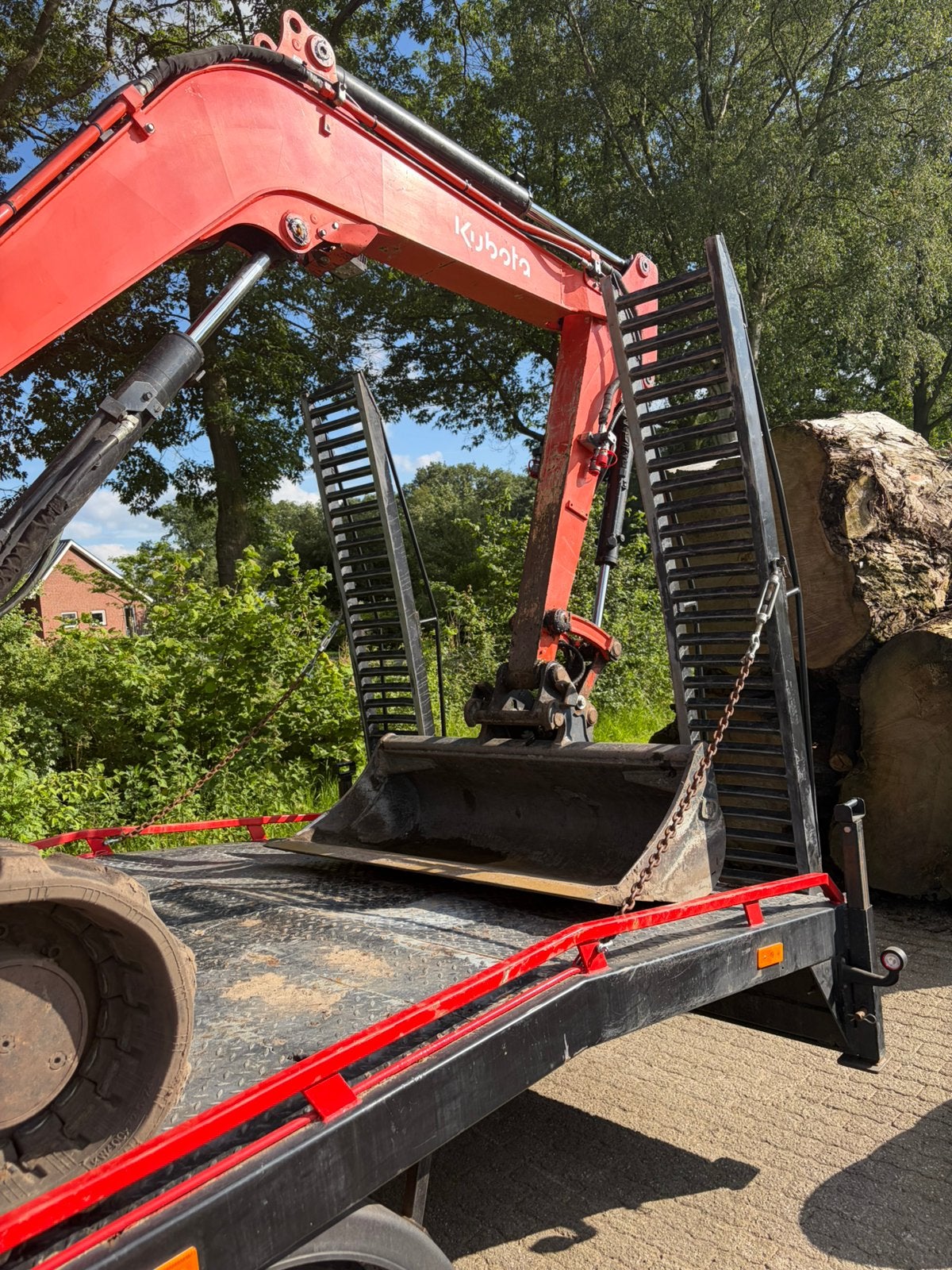 Dieplader/oprijwagen, Ophalen of Verzenden, Transport
