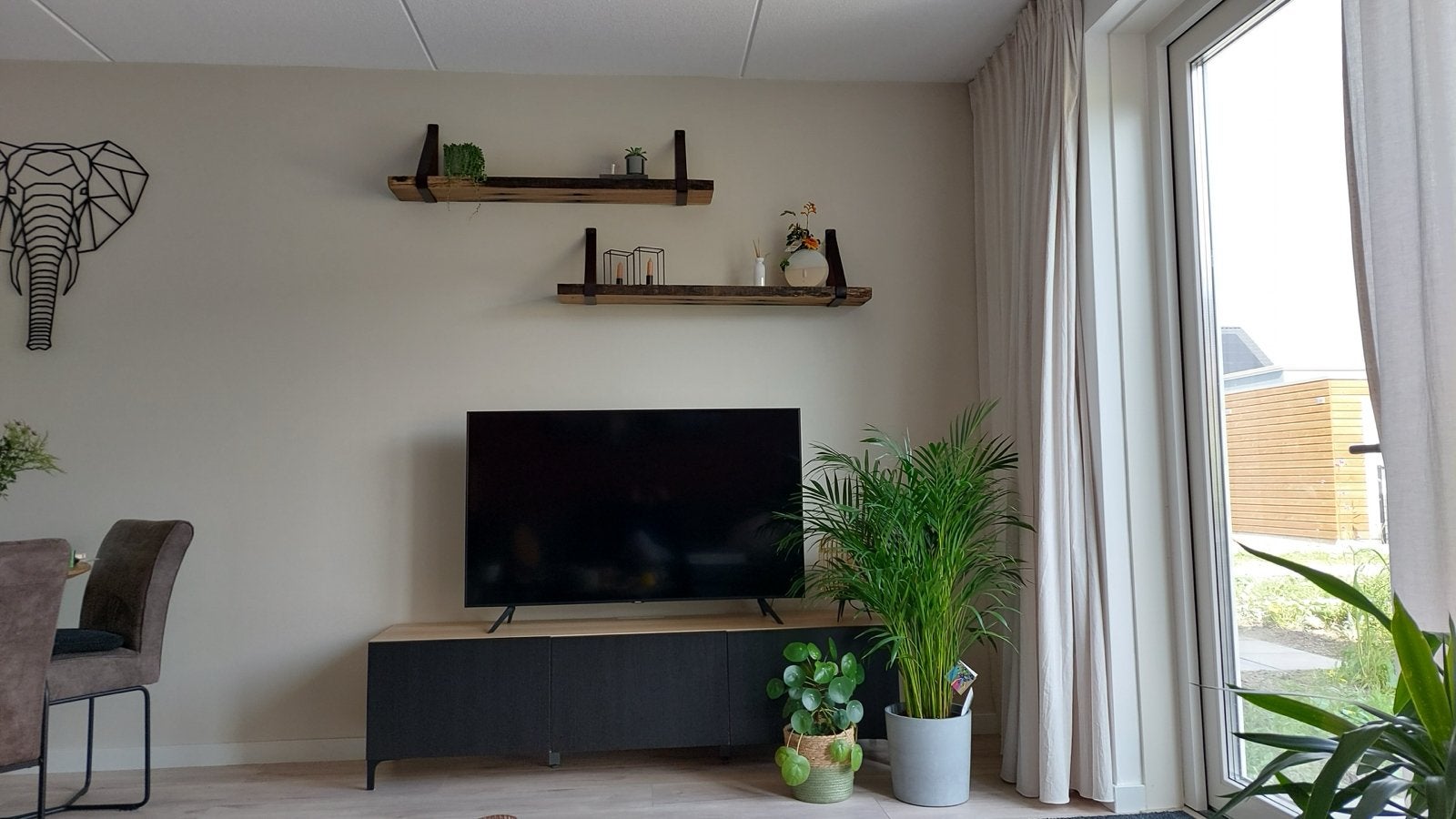 IKEA Besta tv meubel met lichte gebruikssporen, Ophalen, Gebruikt, 150 tot 200 cm, Minder dan 100 cm