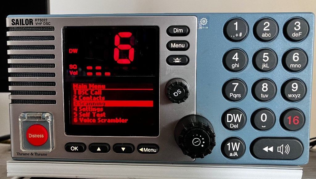 Sailor RT5022 professionele VHF-marifoon – goed werkend, Watersport en Boten, Ophalen, Gebruikt, Communicatie