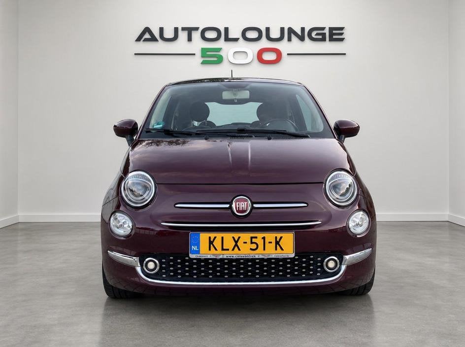 Fiat 500 1.2 Lounge | Panorama | Dealer onderhouden | PDC, Auto's, Voorwielaandrijving, Multifunctioneel stuurwiel, 1242 cc, 4 cilinders