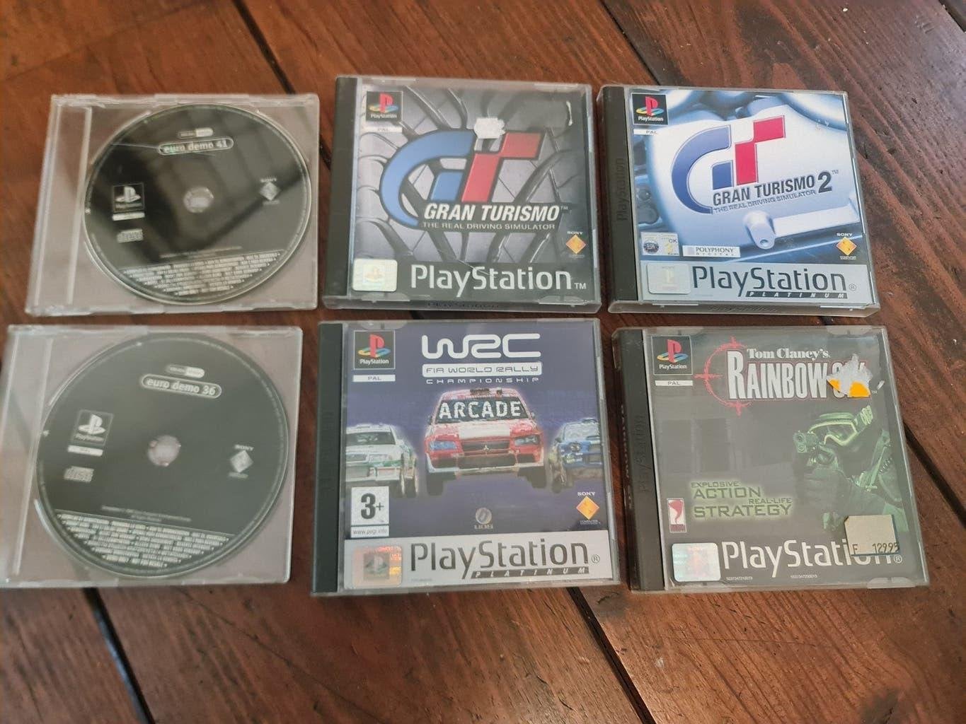 PlayStation 1 Games: Gran Turismo, WRC, Rainbow Six, Spelcomputers en Games, 1 speler, Ophalen of Verzenden, Racen en Vliegen