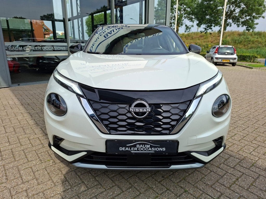 Nissan JUKE 1.6 HYBRIDE PREMIERE EDITION AUTOMAAT LEDER NAVI, Automaat, 94 pk, Gebruikt, 4 cilinders