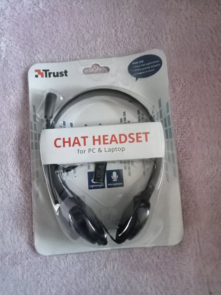 NIEUW TRUST CHAT HEADSET, Ophalen, Nieuw, Trust GXT