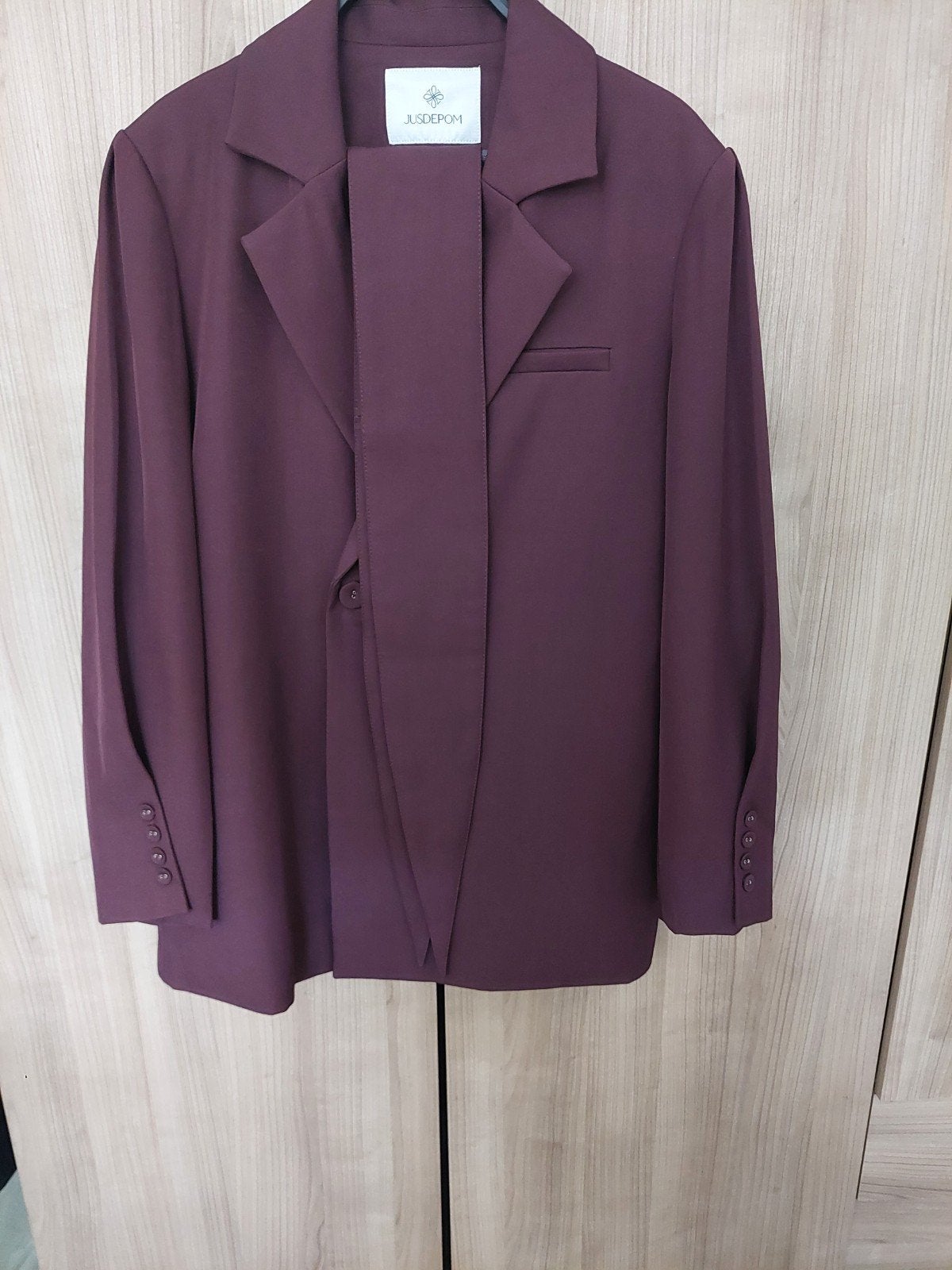 oversized blazer met band/1 maat, Kleding | Dames, Maat 38/40 (M), Overige kleuren, Nieuw, Ophalen of Verzenden