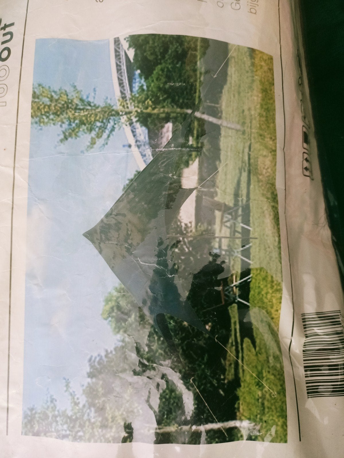 Loungetent Patrick 4x4x3.3 meter, Tuin en Terras, Ophalen of Verzenden, Gebruikt