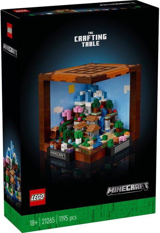 LEGO set 21265 compleet met doos en boekje, Minecraft, Lego, Ophalen of Verzenden, Zo goed als nieuw