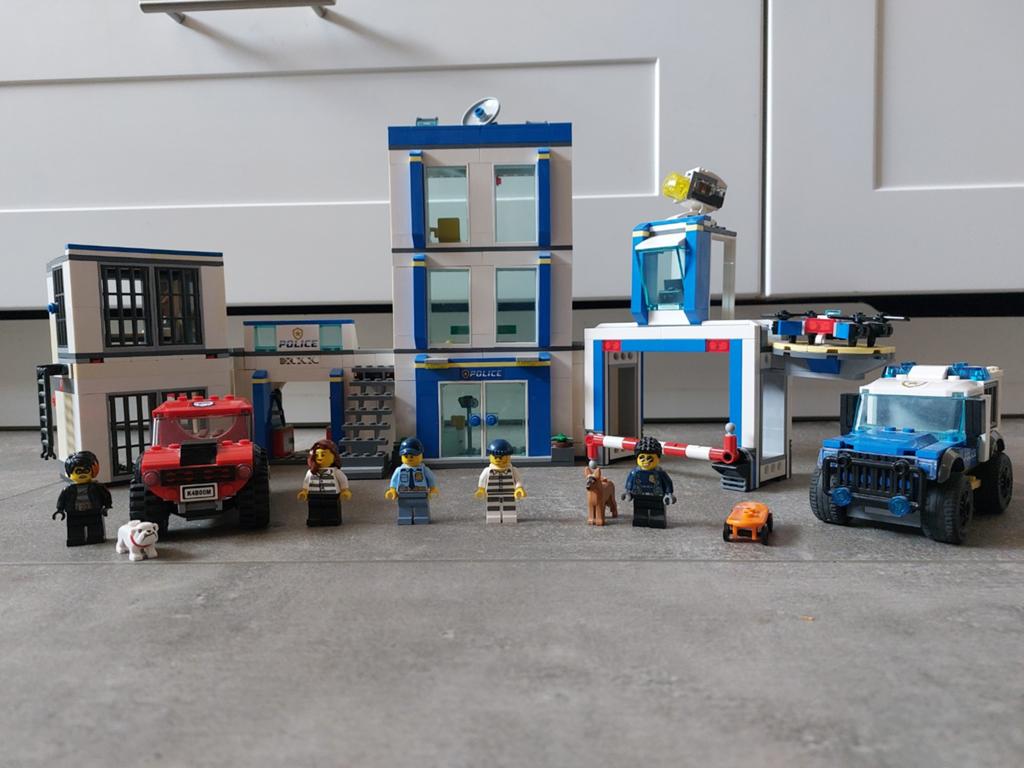 Logoset politiebureau, Lego, Ophalen of Verzenden, Inclusief doos, Complete set