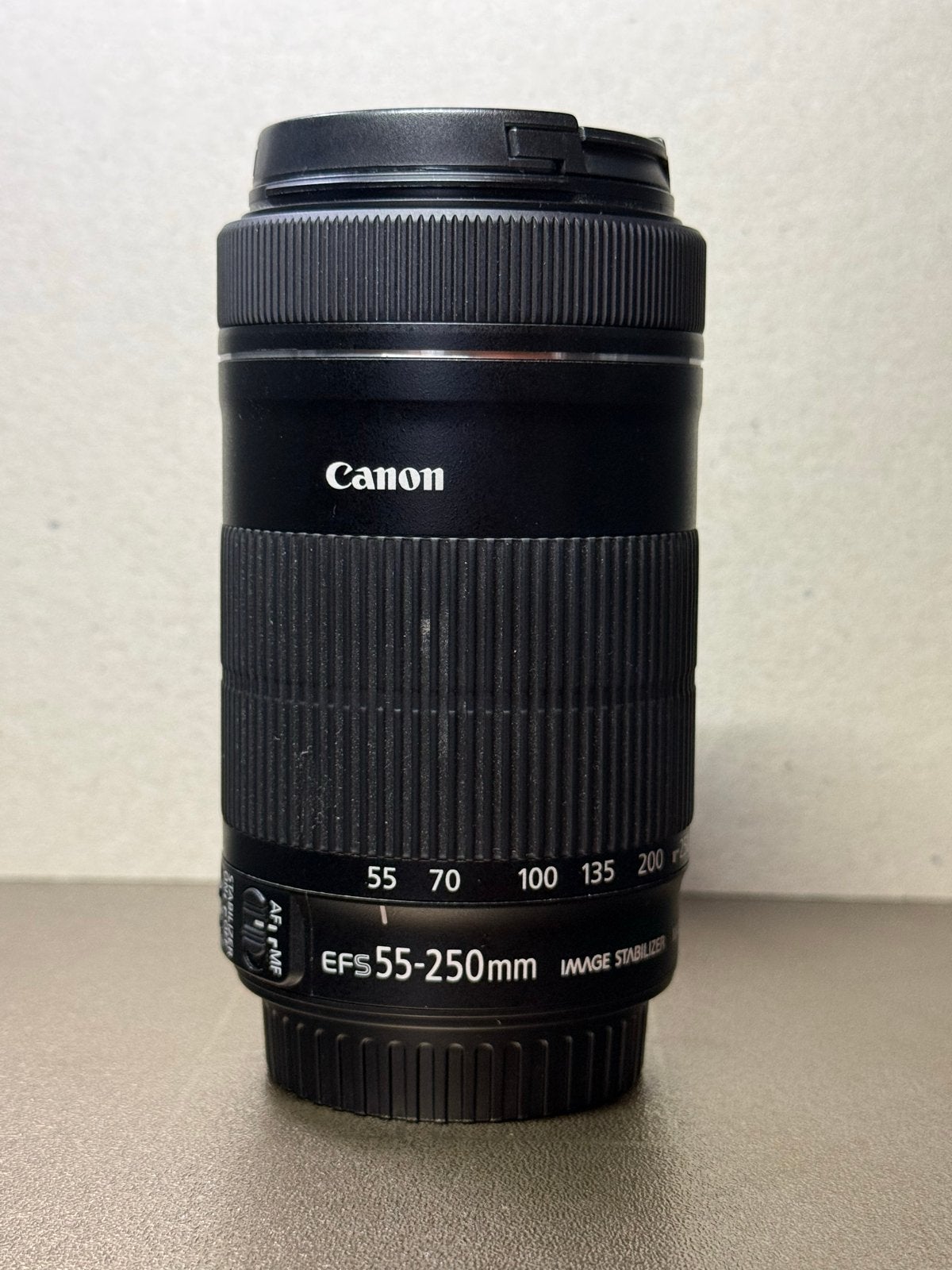 Canon EF-S 55-250mm f/4-5.6 IS STM Telelens, Audio, Tv en Foto, Fotografie | Lenzen en Objectieven, Canon, Autofocus, Zo goed als nieuw