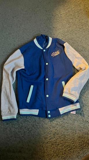 Baseball jacket Disney Stitch maat 164, Kleding | Heren, Jassen | Zomer, Verzenden, Nieuw, Maat 46 (S) of kleiner, Blauw