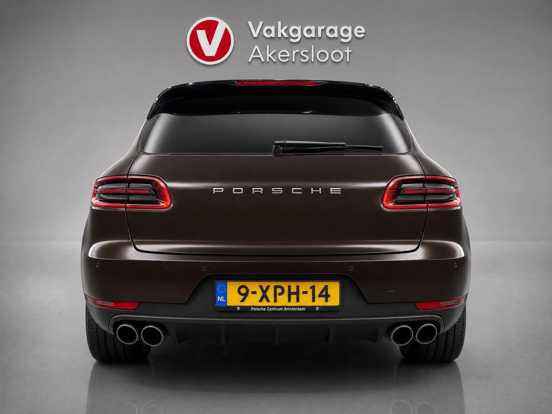 Porsche Macan 3.0 D S / Parkeersensoren / Camera / Bluetooth, Auto's, Automaat, Gebruikt, Bruin, 259 pk