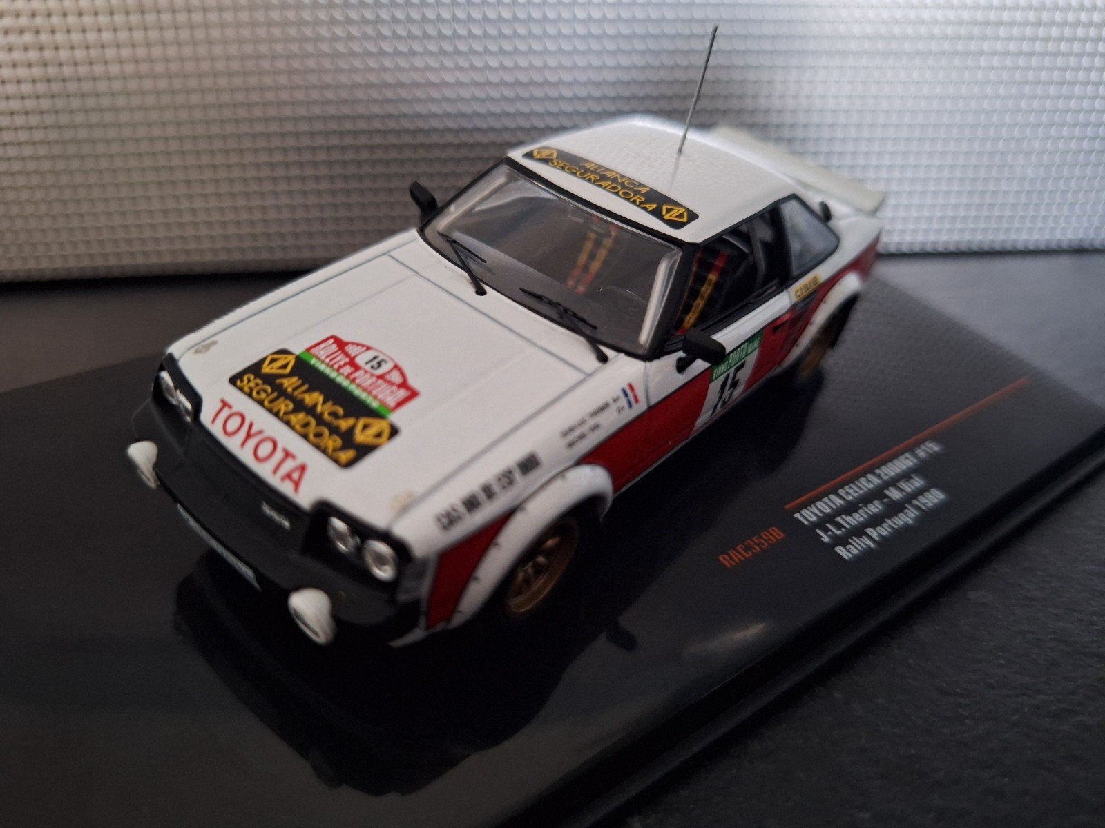 Toyota Celica 2000 GT #15 Rally Portugal 1980 Schaal 1:43, Overige merken, IXO, IXO, Nieuw