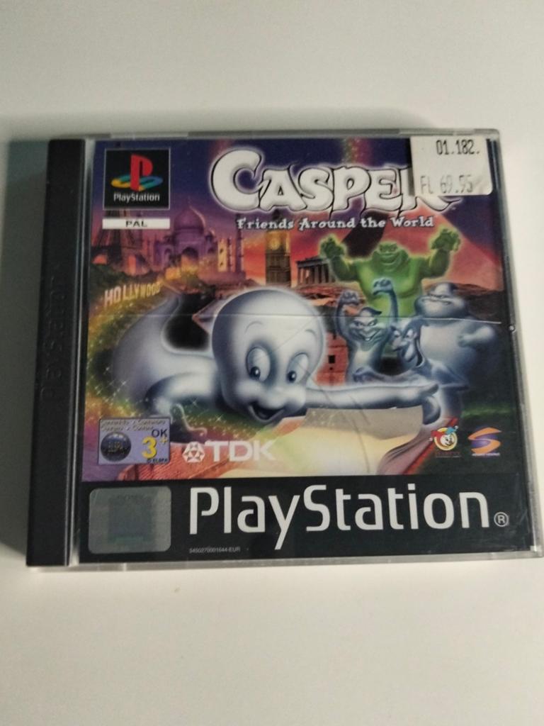 Casper Friends Around the World - PlayStation 1, Spelcomputers en Games, Games | Sony PlayStation 1, Avontuur en Actie, Gebruikt