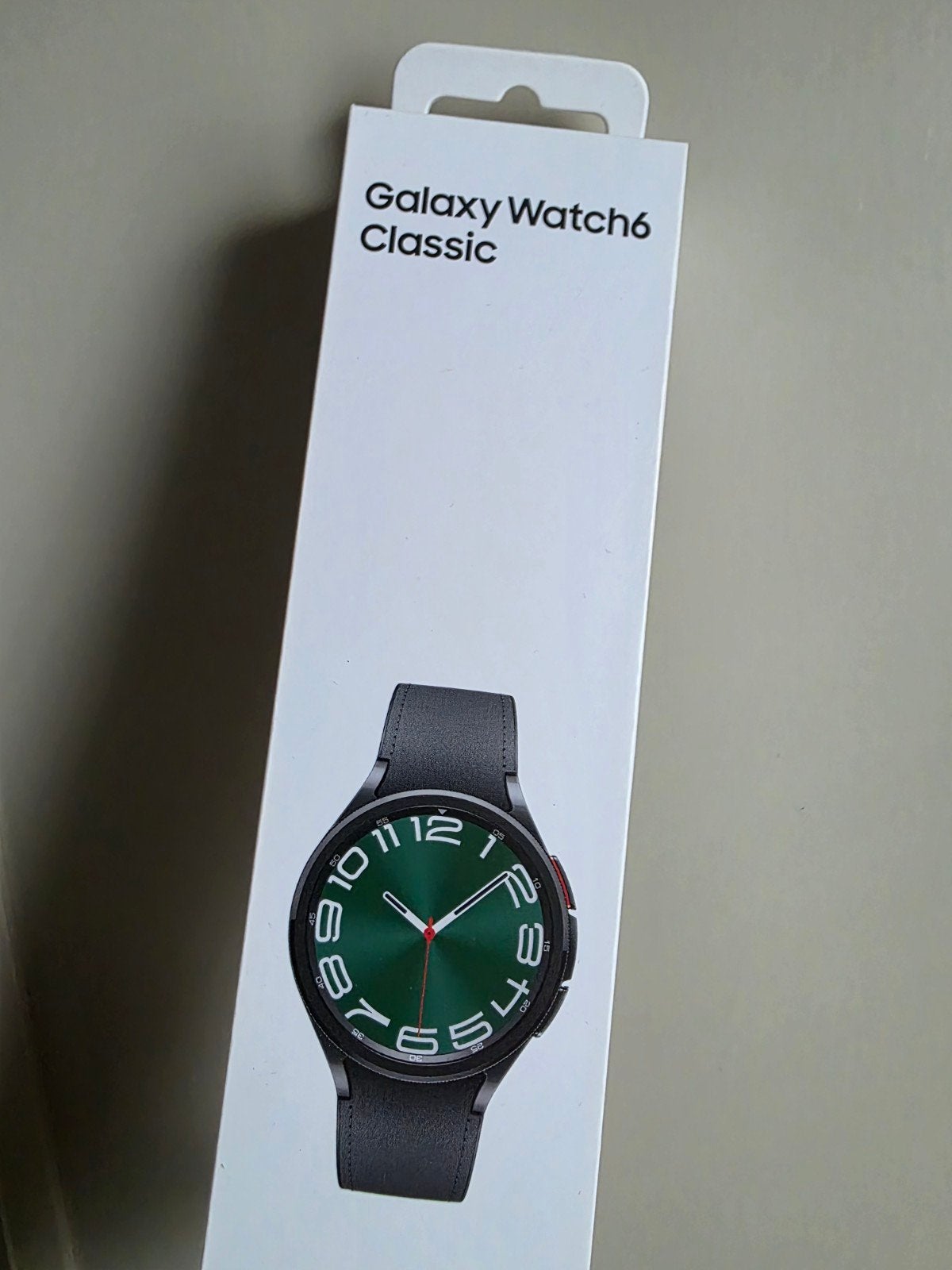Samsung Galaxy Watch 6 Classic zwart, Gebruikt, Samsung Galaxy Watch 6 Classic, Zwart, Ophalen of Verzenden