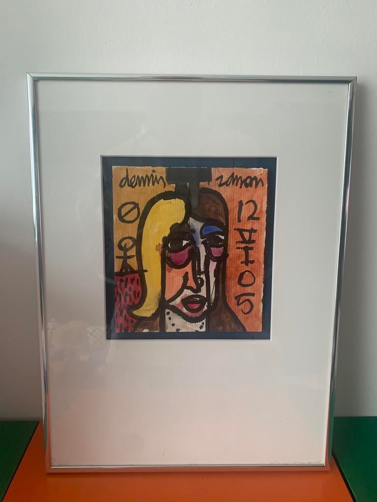 Modern schilderij Dennis Zanoni, Antiek en Kunst, Kunst | Schilderijen | Modern, Ophalen of Verzenden