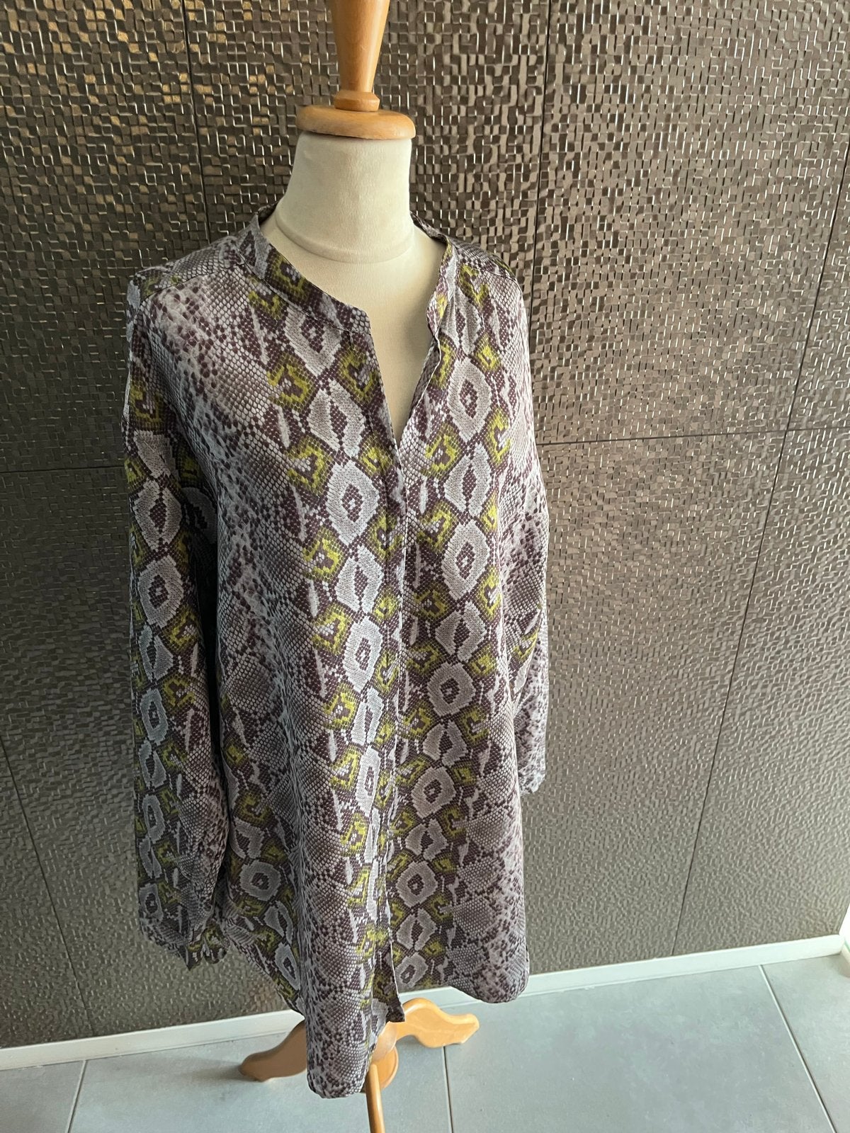 Sylver Blouse met Slangenprint - Maat 46, Kleding | Dames, Ophalen of Verzenden, Zo goed als nieuw, Maat 46/48 (XL) of groter