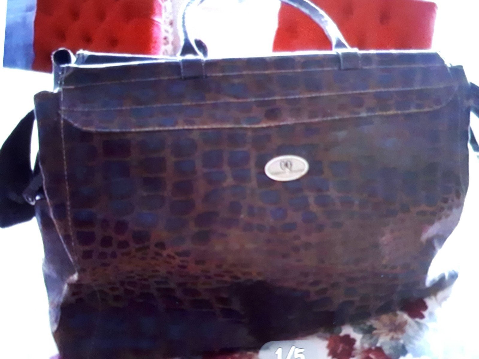 TAS MERK COMFORT QUALITY KLEUR BRUIN ZGAN, Ophalen of Verzenden, Zo goed als nieuw, Bruin, Handtas
