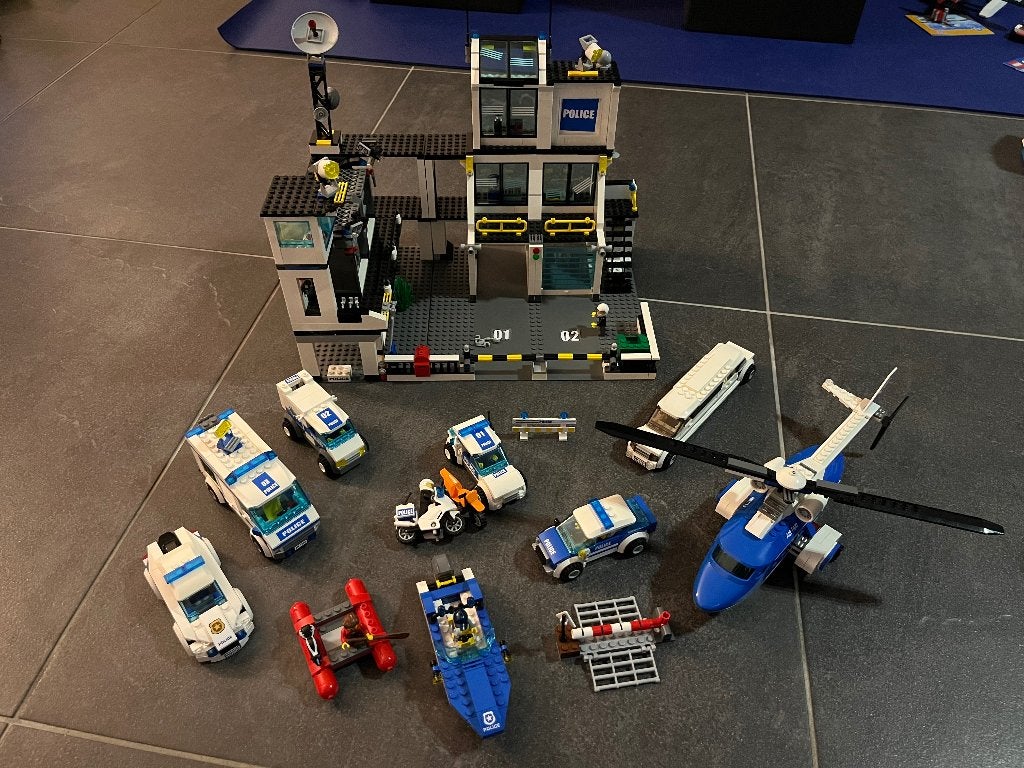 Lego city politie, Lego, Ophalen of Verzenden, Inclusief minifiguren, Complete set