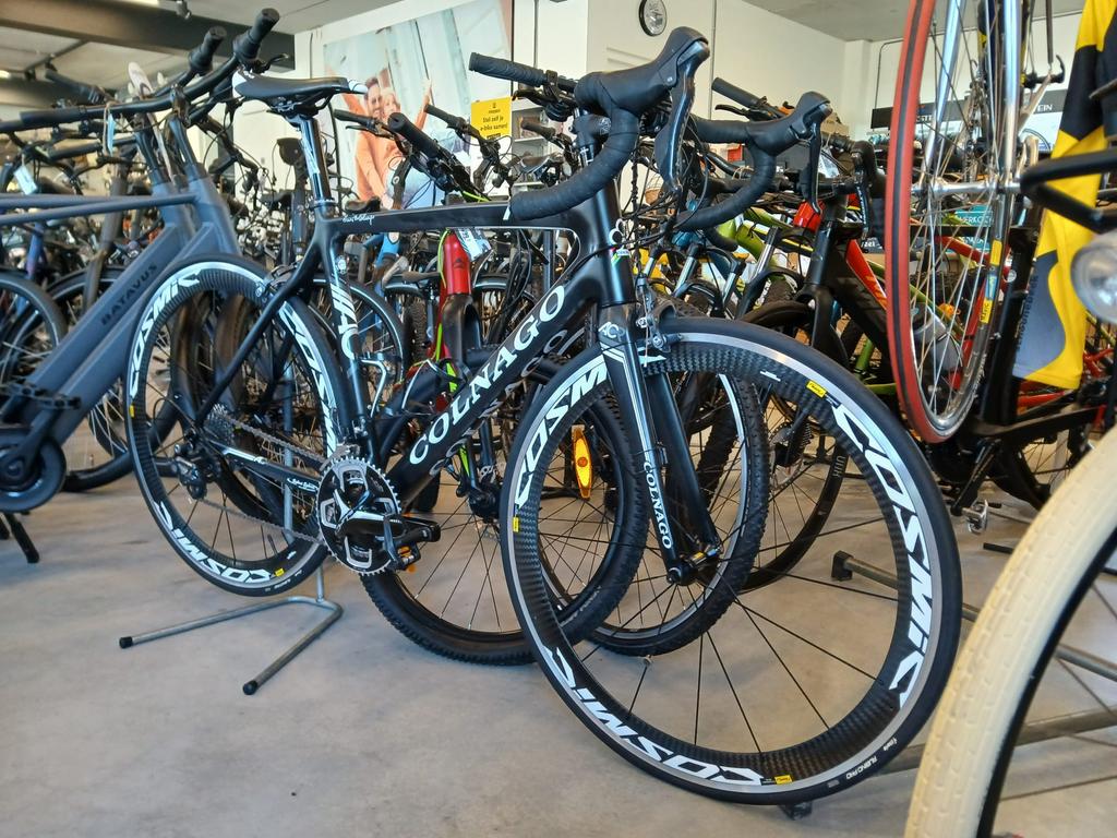 Colnago racefiets, Carbon, Zo goed als nieuw, Meer dan 20 versnellingen, 53 tot 57 cm