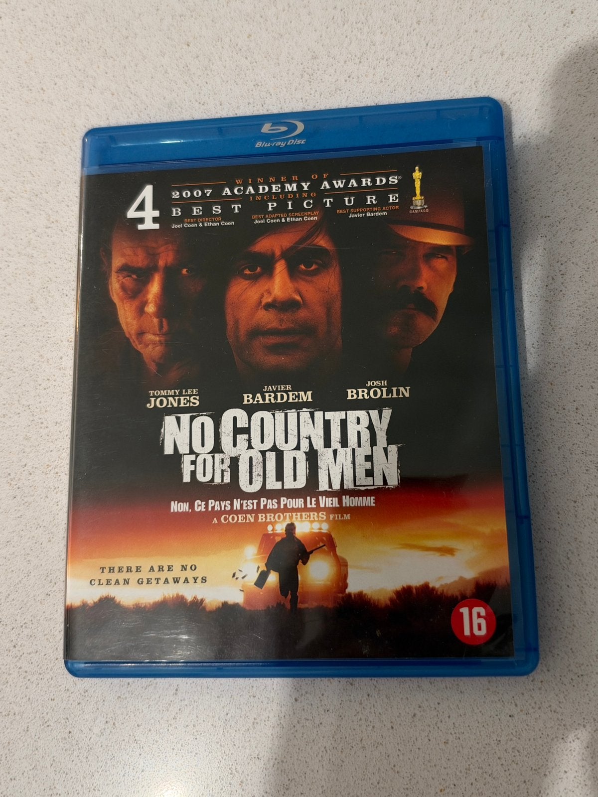 No Country for Old Men - Blu-ray (NL versie), Vanaf 16 jaar, Nederlands, Film, Ophalen of Verzenden