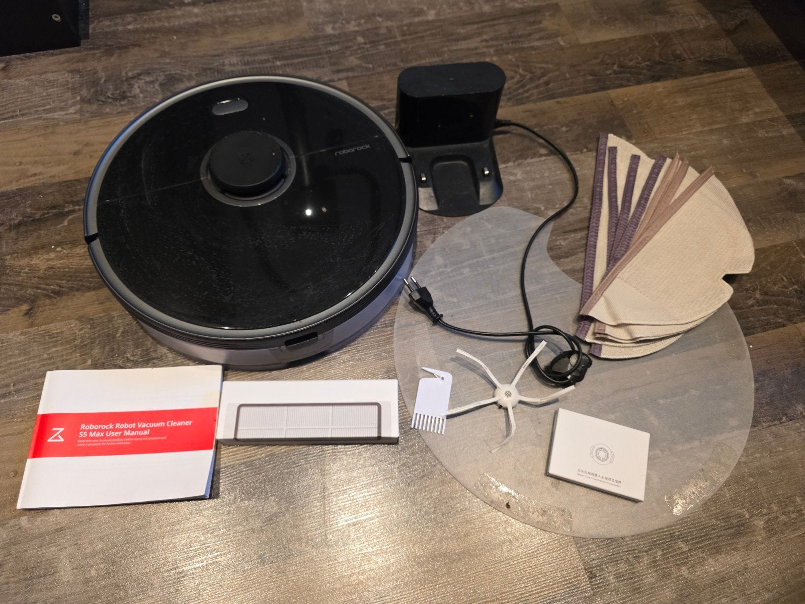 Roborock S5 Max Robotstofzuiger met Dweilfunctie, Ophalen, Overige merken, Bedienbaar via app, Zo goed als nieuw