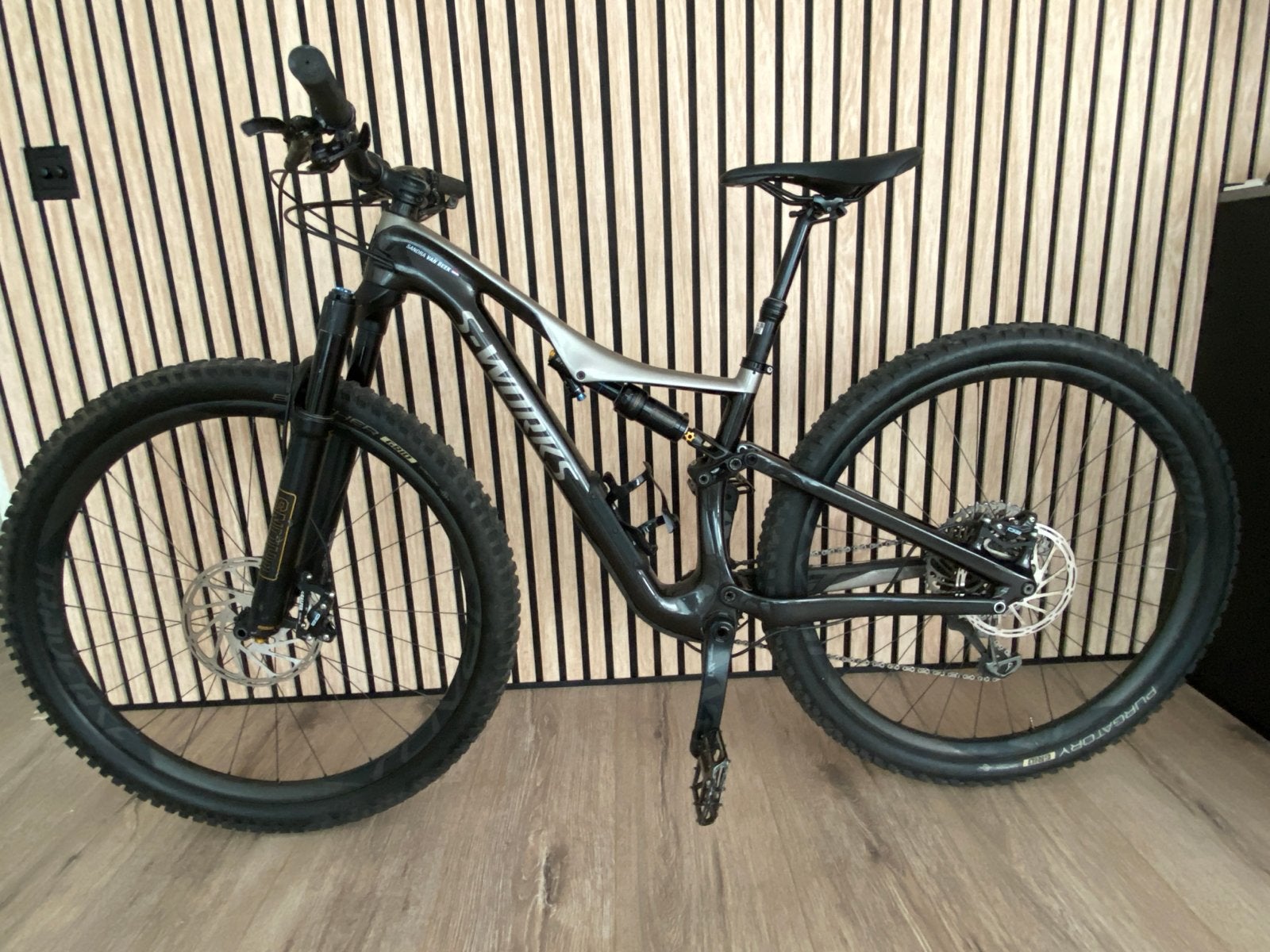 2017 S-Works Stumpjumper FSR 29 mt S Carbon, Zo goed als nieuw, Schijfrem, Ophalen, Overige merken