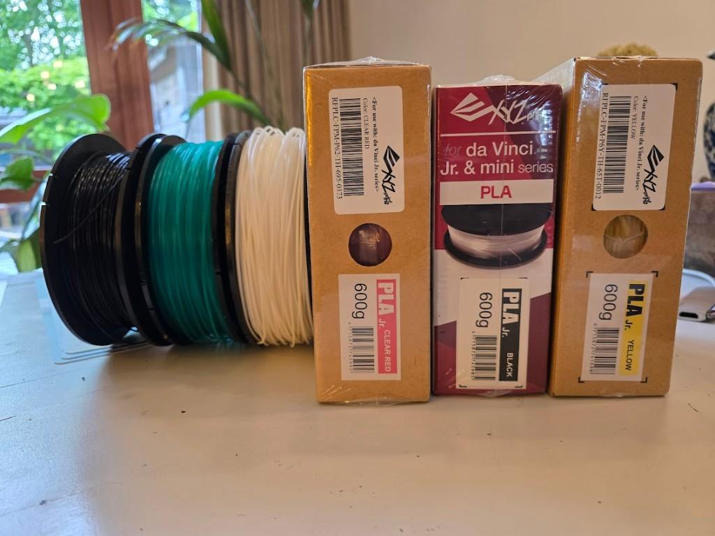 Filament voor XYZprinting Da Vinci Junior 3Dprinter, Ophalen of Verzenden, Nieuw, Filament, XYZprinting