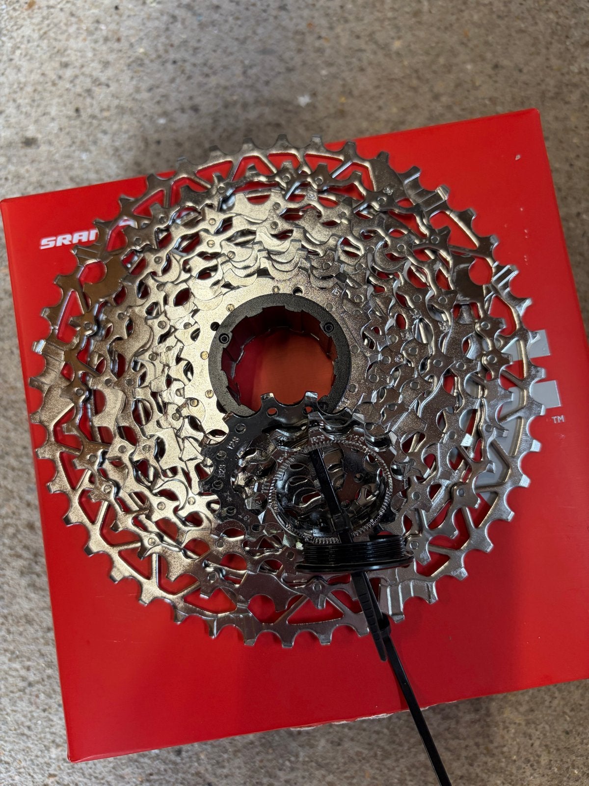 Nieuwe SRAM Apex 12-speed cassette PG-1231 XPLR, Ophalen of Verzenden, Nieuw, Gravelbike, Derailleur of Ketting