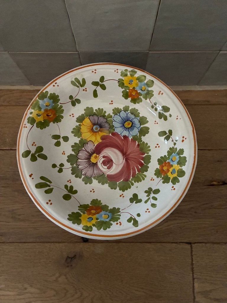 Italiaans servies – keramiek borden 8x, Ophalen, Gebruikt, Overige merken, Bord(en)