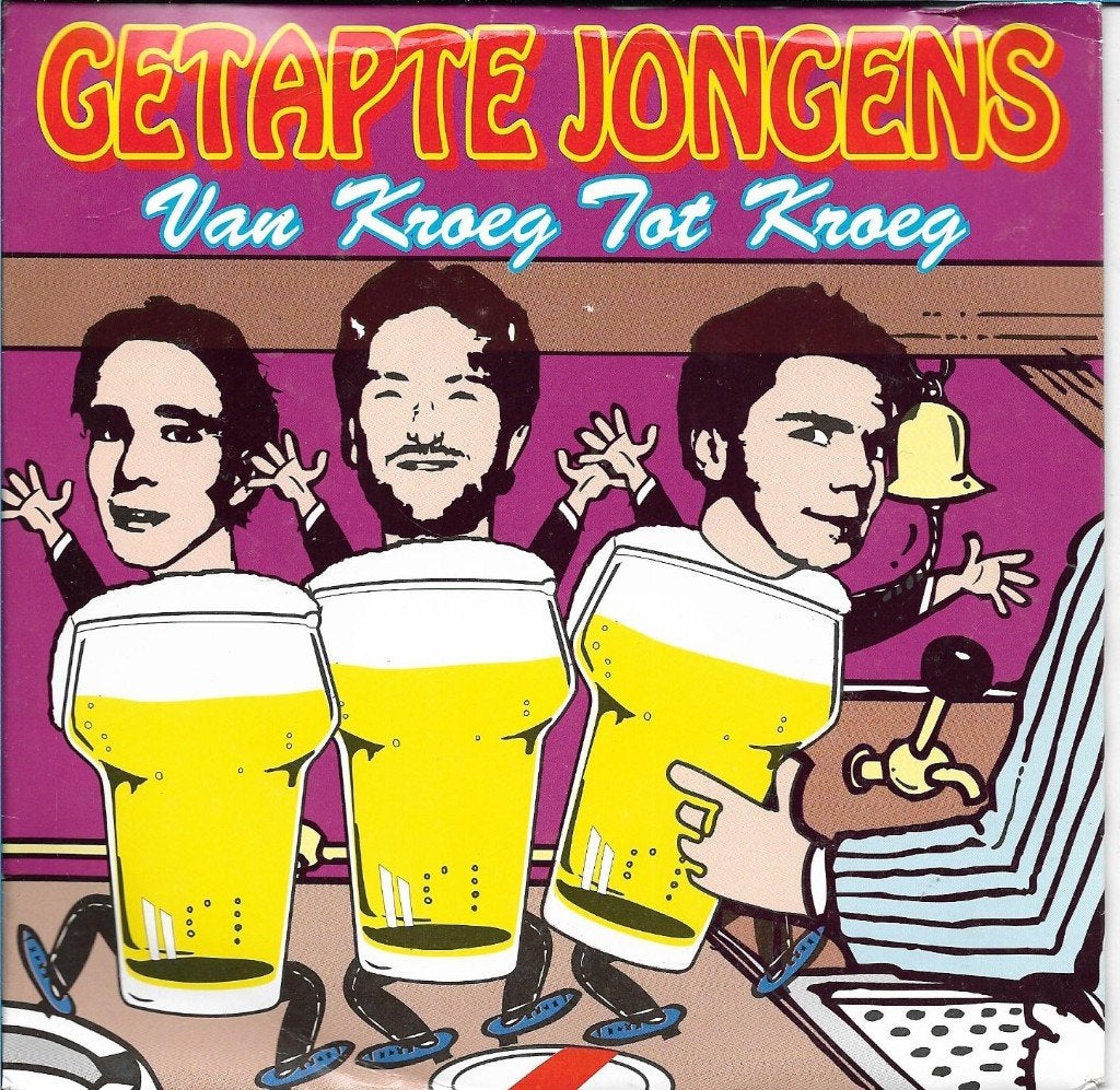 Getapte Jongens - Van kroeg tot kroeg, Fotohoes, Ophalen of Verzenden, Gebruikt, Nederlandstalig