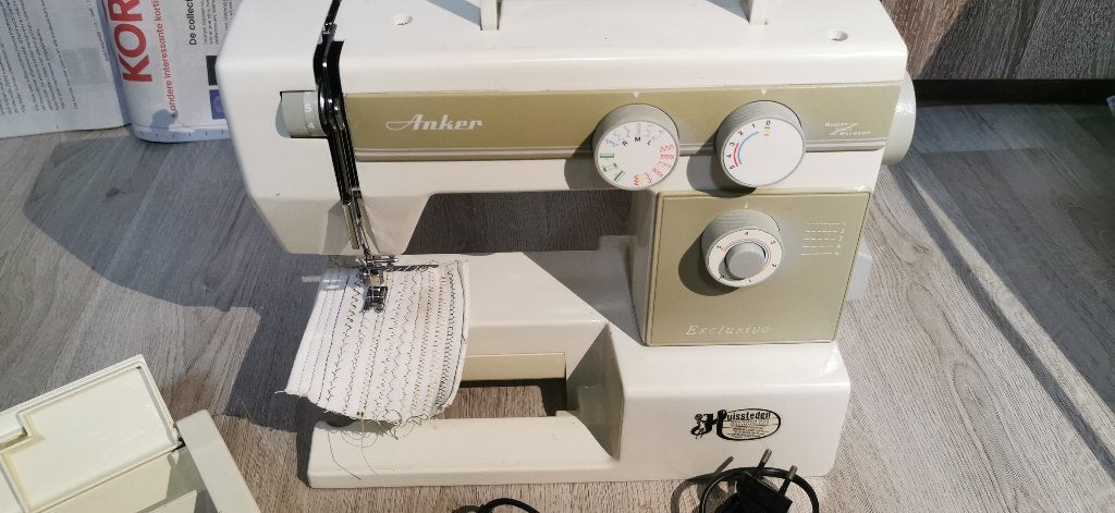 Naaimachine Anker 995XL Zo goed als nieuw, Hobby en Vrije tijd, Naaimachines en Toebehoren, Ophalen of Verzenden, Zo goed als nieuw