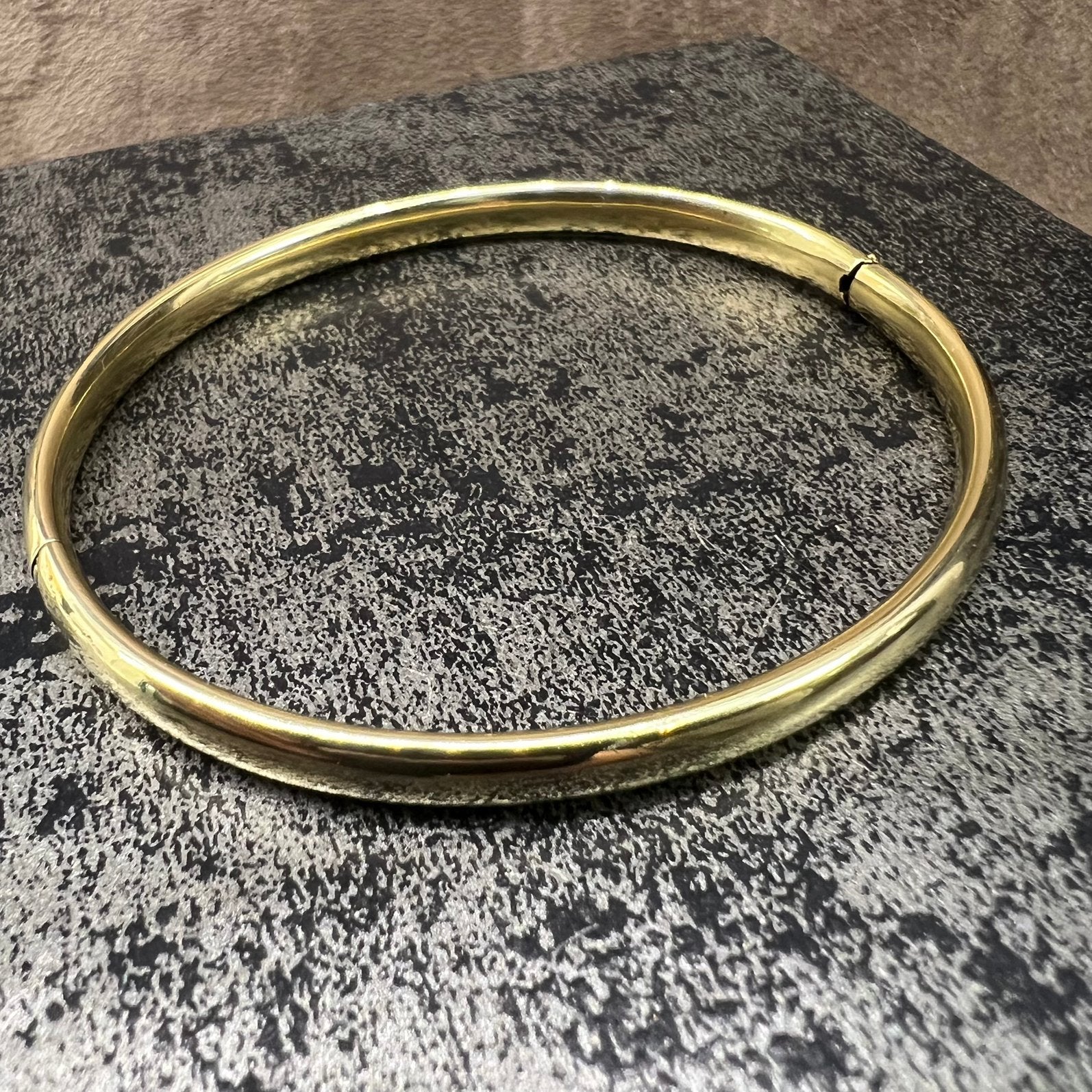 14 karaat gouden slavenarmband prachtig model, Sieraden, Tassen en Uiterlijk, Armbanden, Ophalen of Verzenden, Zo goed als nieuw