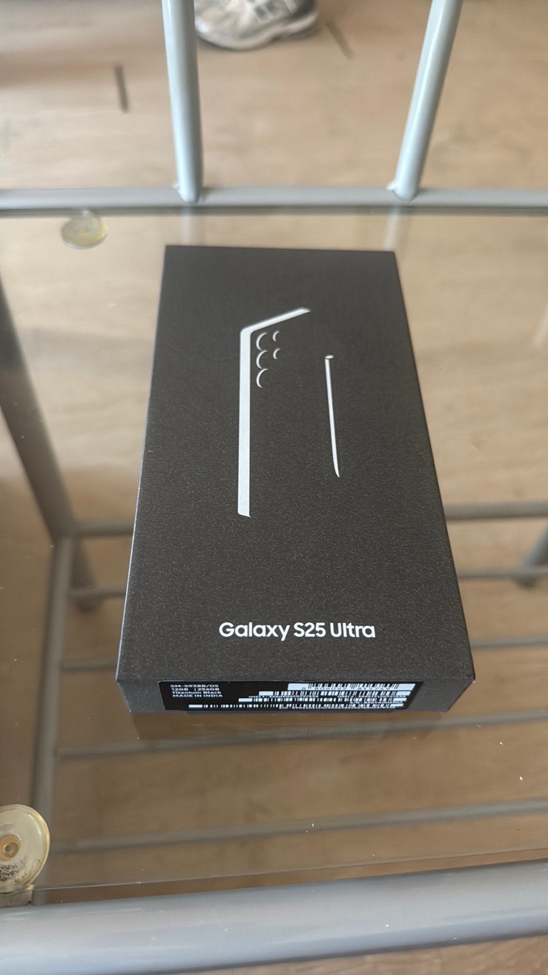 Galaxy S25 ultra nieuw in doos, Telecommunicatie, Mobiele telefoons | Samsung, Overige modellen, Zwart, Nieuw, Ophalen of Verzenden