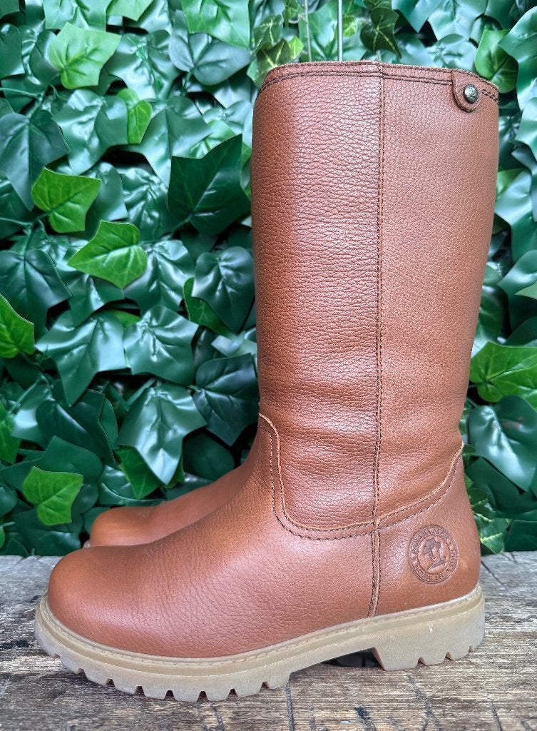 Bijna Nieuwe gevoerde laarzen van Panama Jack maat 37, Kleding | Dames, Schoenen, Hoge laarzen, Bruin, Ophalen of Verzenden, Zo goed als nieuw