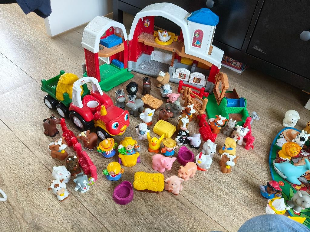 Little people boerderij, Kinderen en Baby's, Speelgoed | Fisher-Price, Ophalen, Gebruikt, Speelset, Met geluid