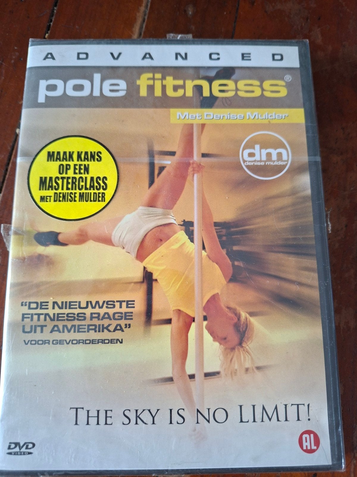 Advanced Pole Fitness DVD met Denise Mulder, Alle leeftijden, Workout, Ophalen of Verzenden, Yoga, fitness of dans