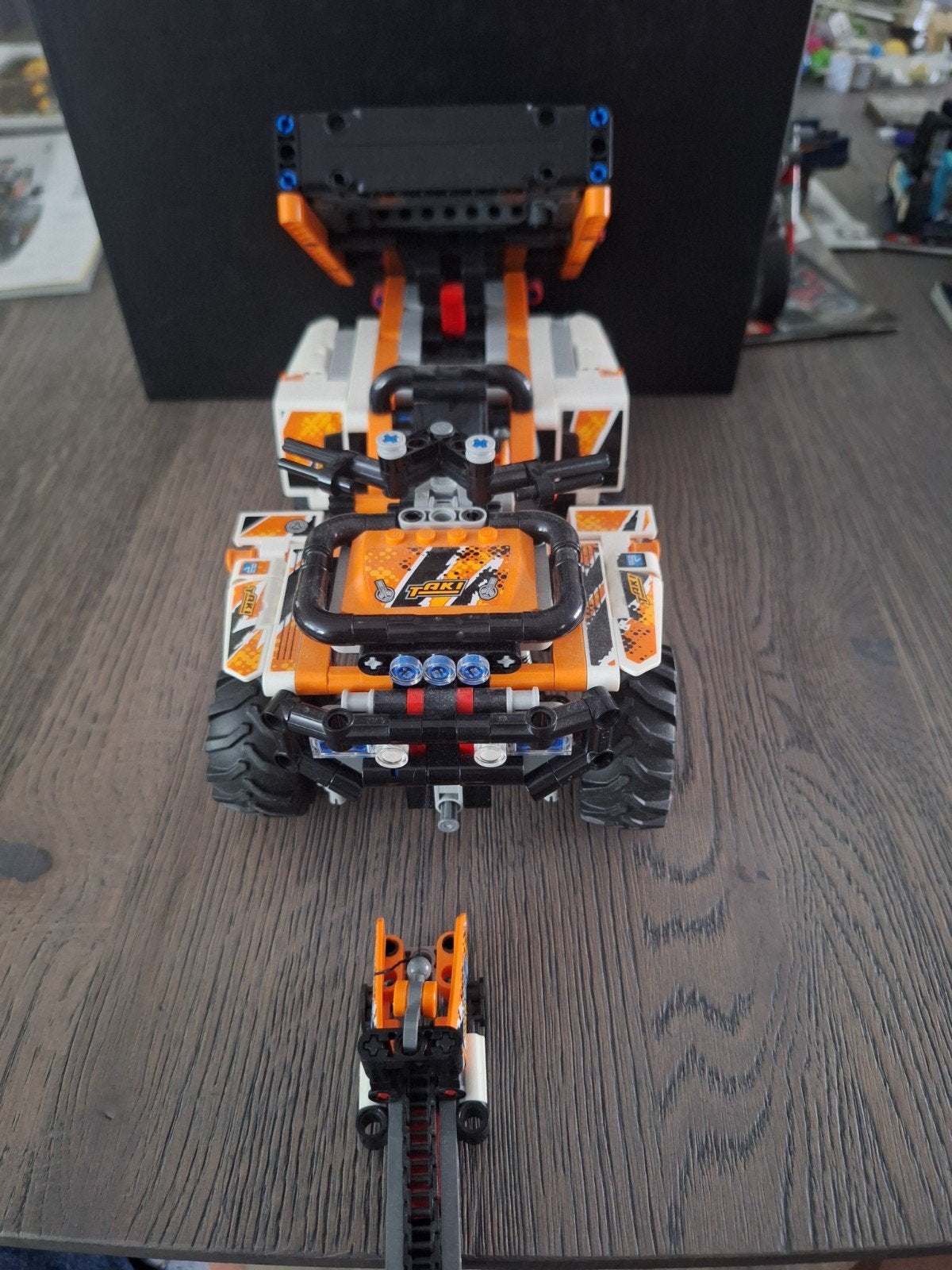 Lego Technic 42038 Quad Bike met aanhanger, Ophalen of Verzenden, Zo goed als nieuw, Lego