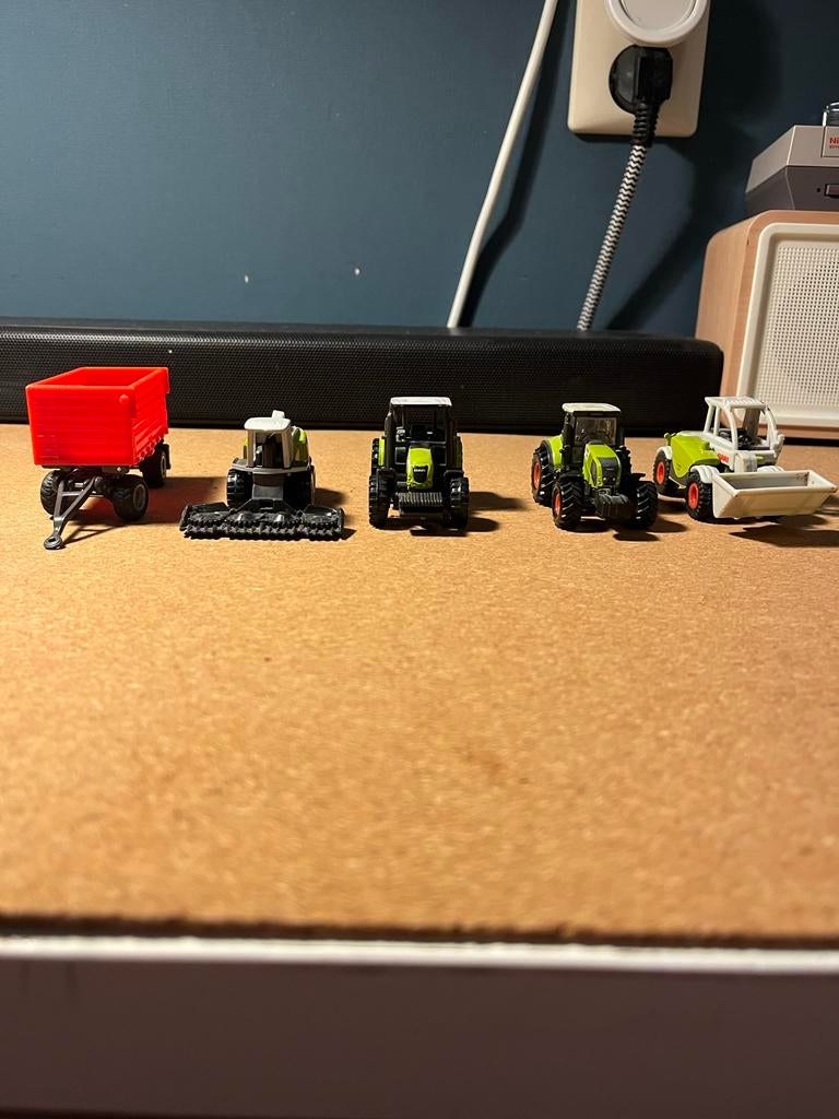 Claas speelgoedvoertuigen set, Ophalen of Verzenden, Gebruikt