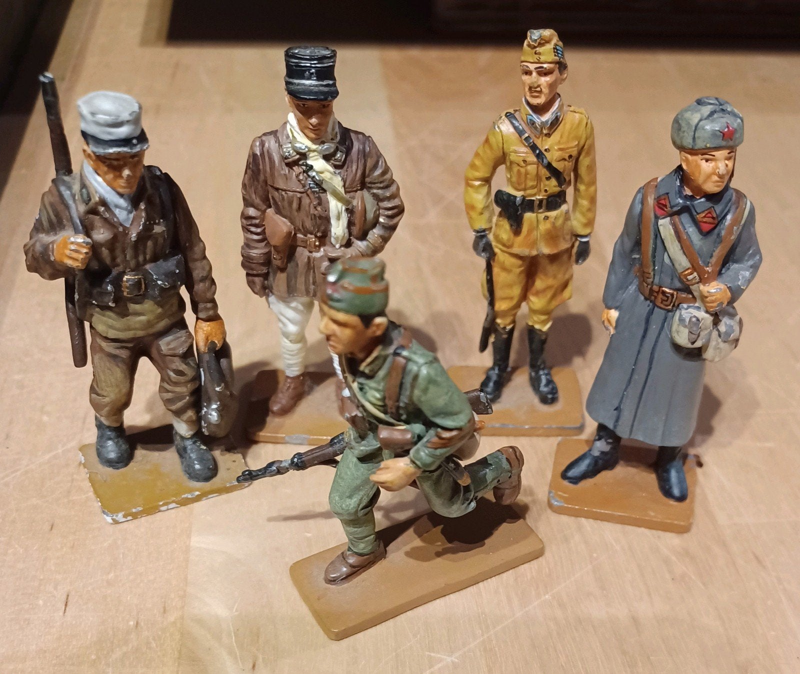 5 x del prado metaal wo 2, Ophalen of Verzenden, 1:50 of kleiner