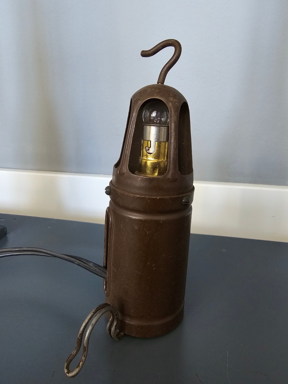 Antieke motorkaplamp Joseph Lucas Ltd Birmingham begin 1900, Antiek en Kunst, Ophalen of Verzenden