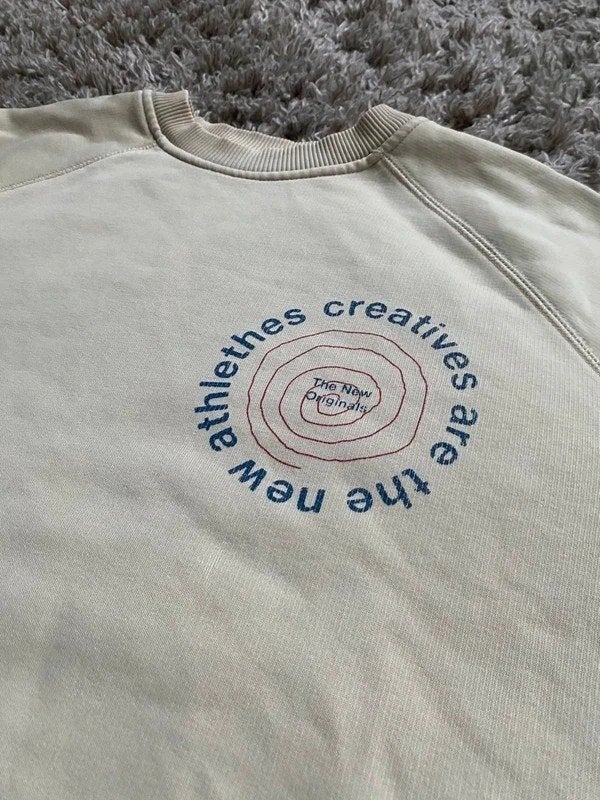 The New Originals Creatives Are The New Athletes crewneck, Wit, Maat 36 (S), Gedragen, The New Originals