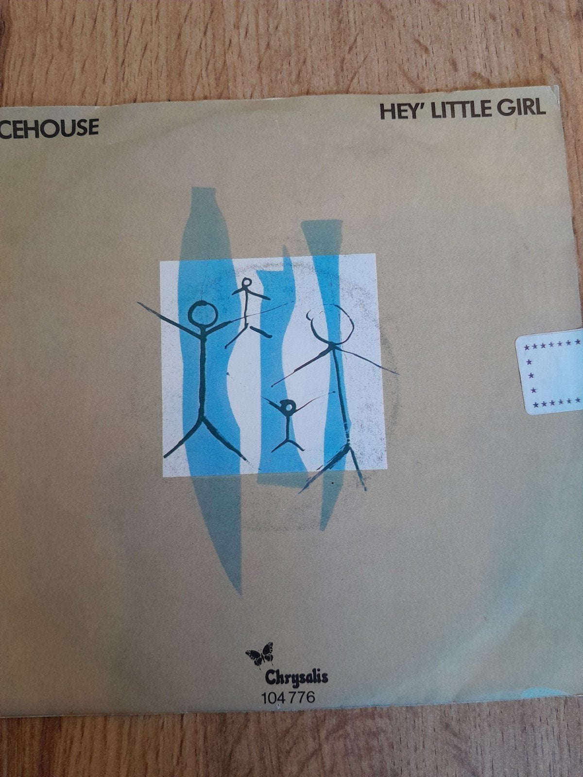 icehouse 7inch hey little girl, Ophalen of Verzenden, Zo goed als nieuw, Pop