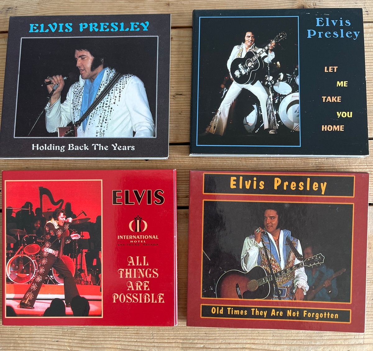 Elvis Presley CD Boxset - 4 albums, Boxset, Pop, Ophalen of Verzenden, Zo goed als nieuw