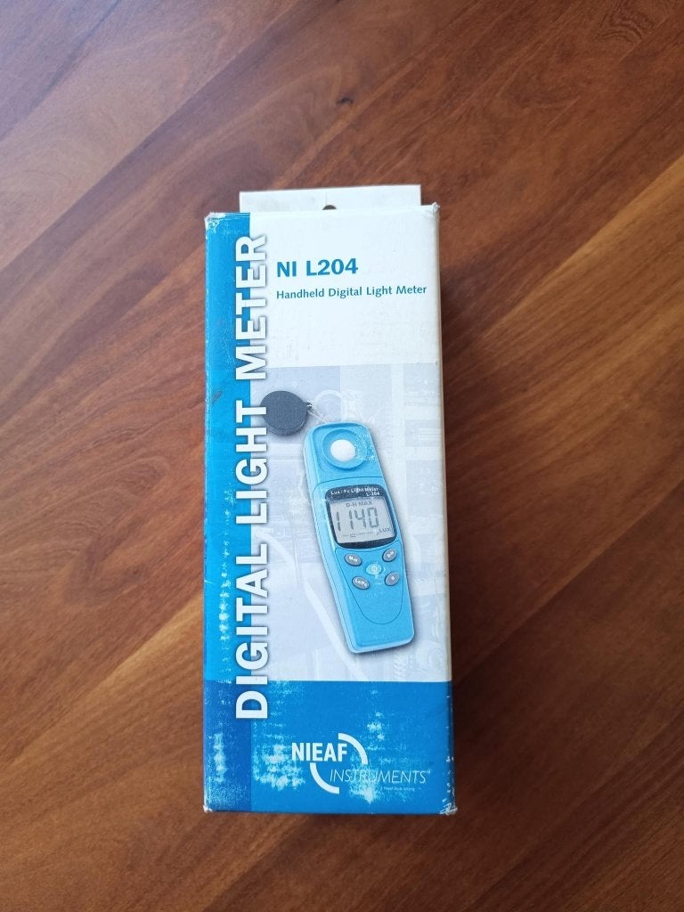Lichtsterkte meter Nieaf-Smitt NI L204 LUX meter, Doe-het-zelf en Verbouw, Meetapparatuur, Ophalen of Verzenden, Nieuw, Licht