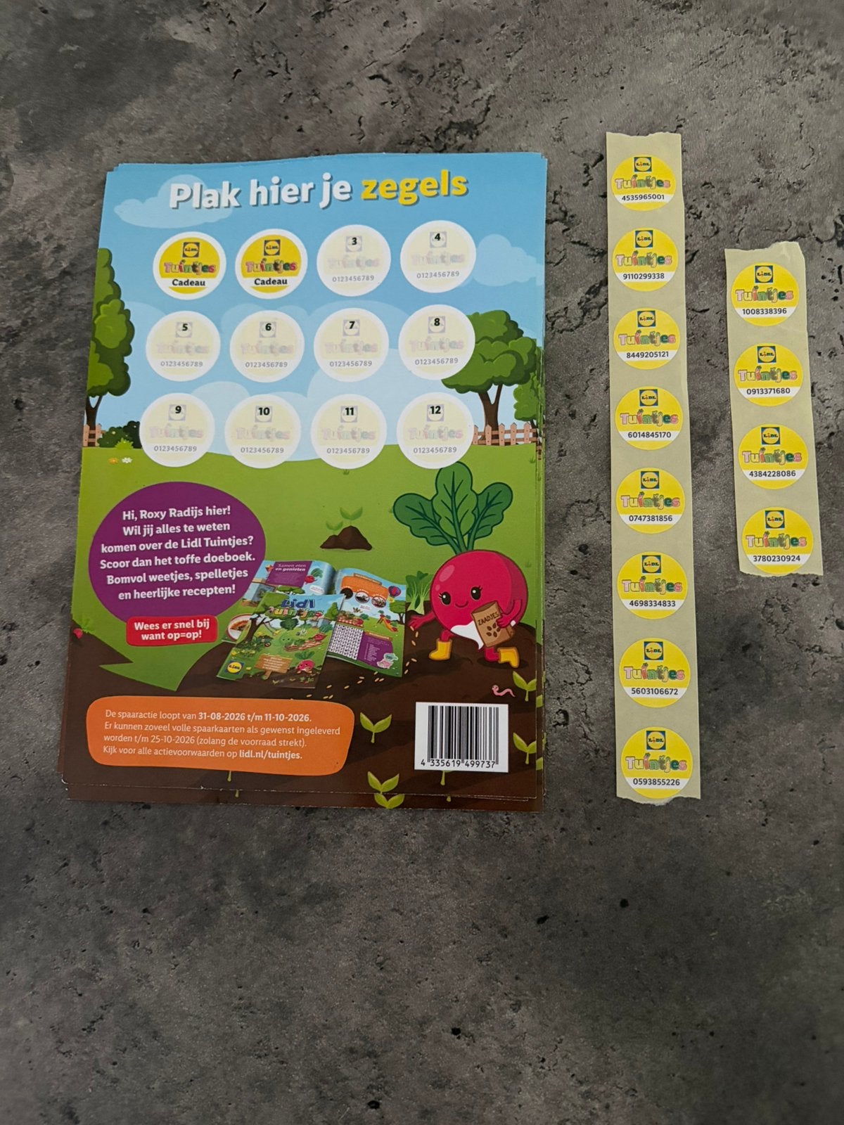 Lidl zegels ruilen voor jumbo stikers, Jumbo, Ophalen