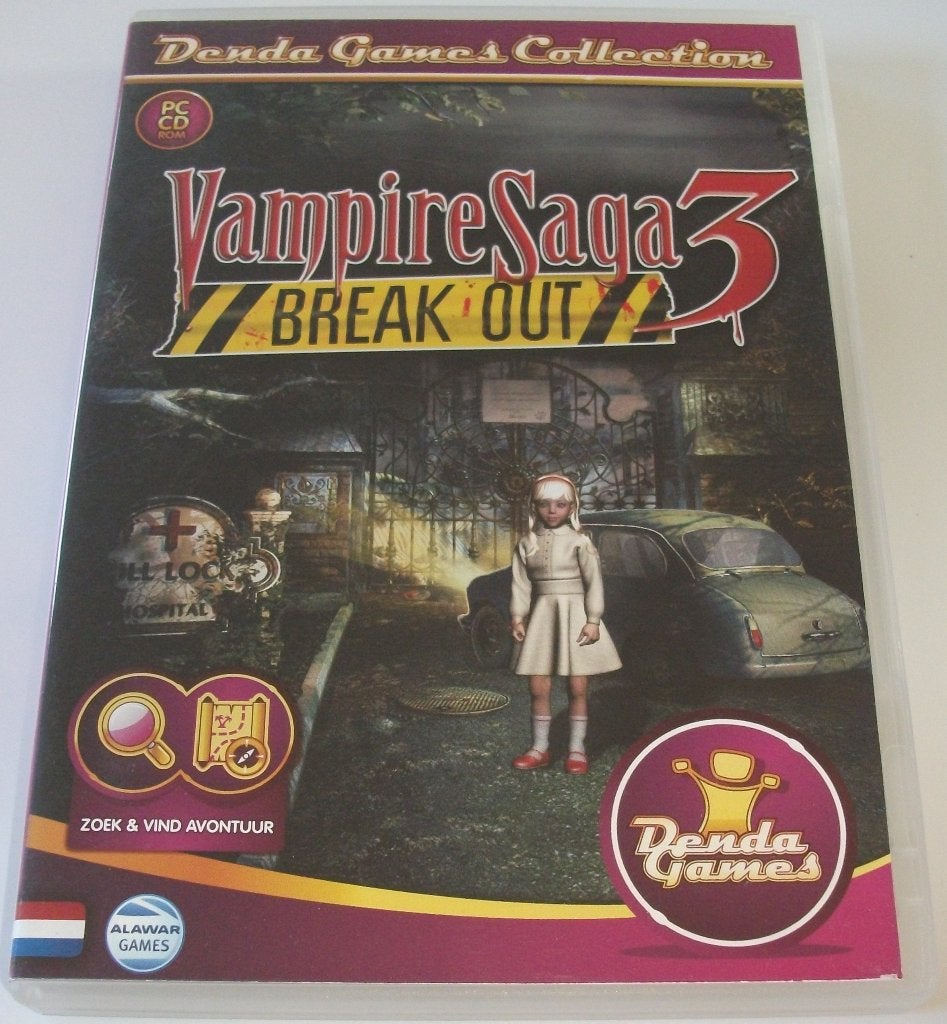 PC Game *** VAMPIRE SAGA 3 *** Break Out, Puzzel en Educatief, 1 speler, Ophalen of Verzenden, Zo goed als nieuw