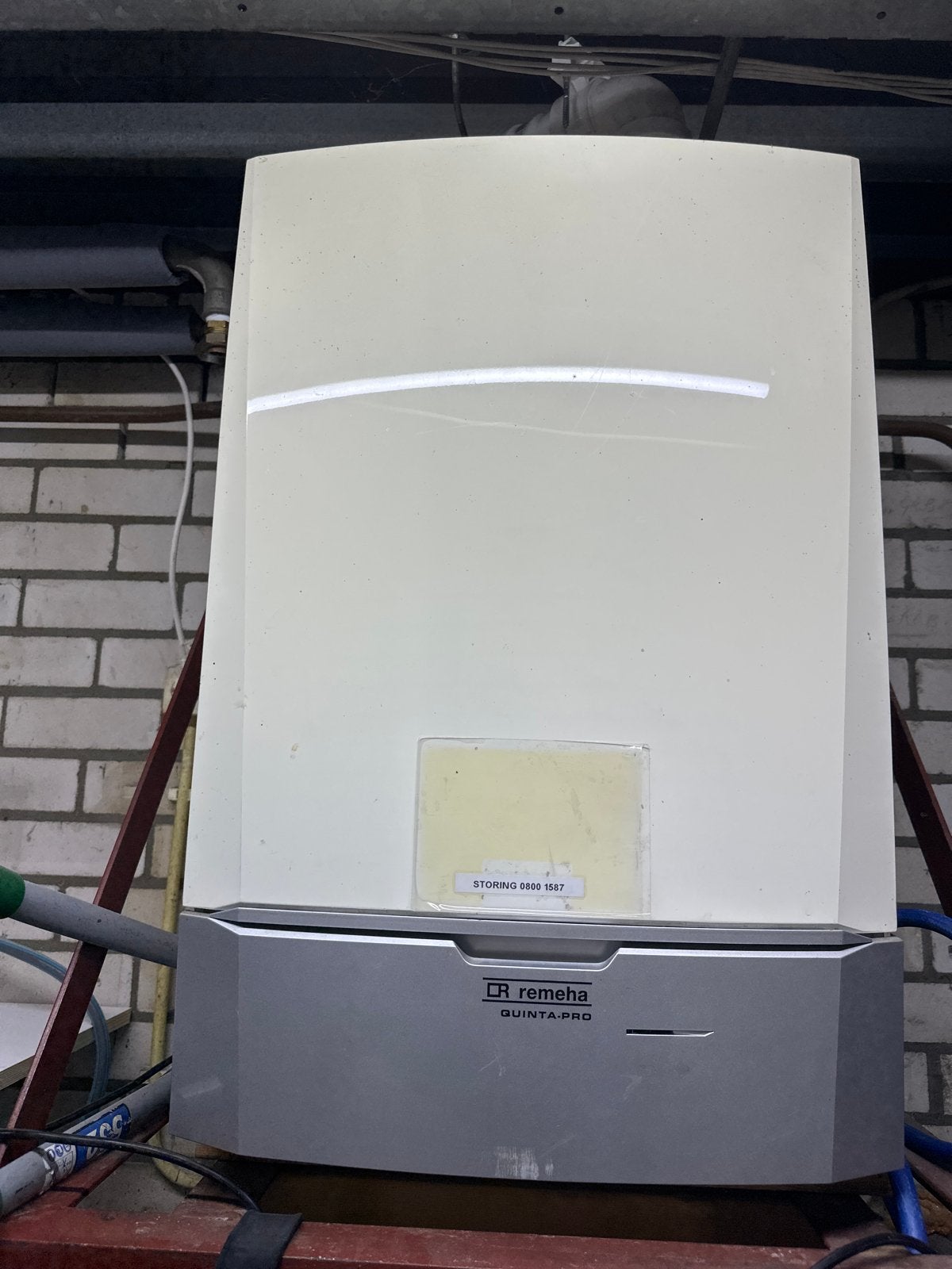 Remeha Quinta Pro 45kW CV-ketel - Goed maar niet nieuw, Ophalen, Hoog rendement (Hr), Cv-ketel of Combi-ketel, Zo goed als nieuw