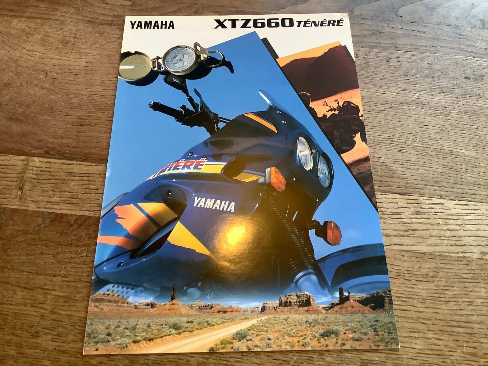 Yamaha XTZ660 Ténéré brochure - Origineel. (107), Verzenden, Yamaha