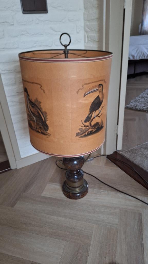 Schermerlamp, Ophalen, Klassiek, Zo goed als nieuw, Minder dan 100 cm