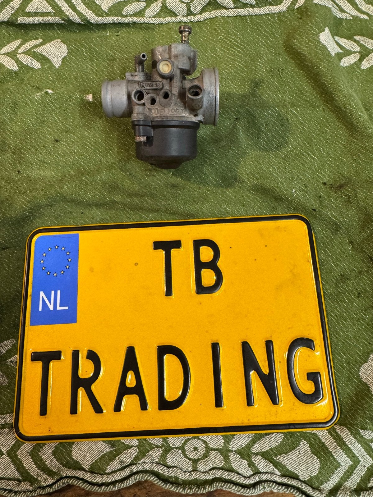 Piaggio 12,5mm carburateur (incompleet), Ophalen of Verzenden, Gebruikt, Carburateur, Piaggio
